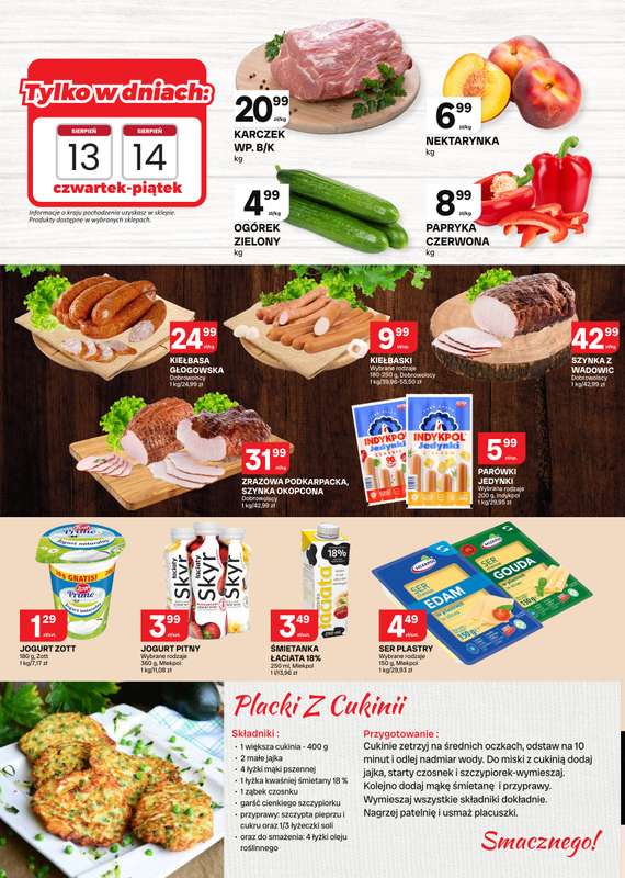 Chorten - gazetka promocyjna Gazetka Małopolska, Śląsk, Podkarpacie, Opolskie Market od czwartku 13.08 do niedzieli 23.08 - strona 2