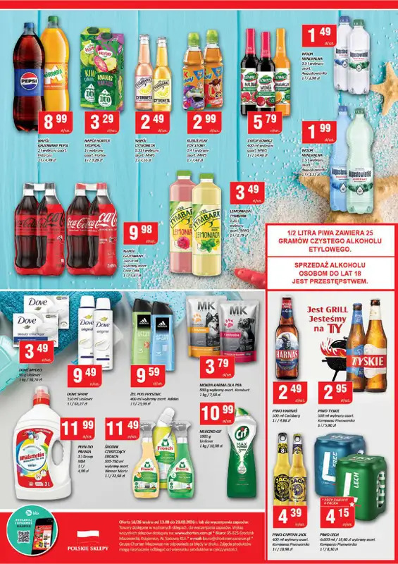 Chorten - gazetka promocyjna Gazetka Mazowsze Market od czwartku 13.08 do niedzieli 23.08 - strona 4