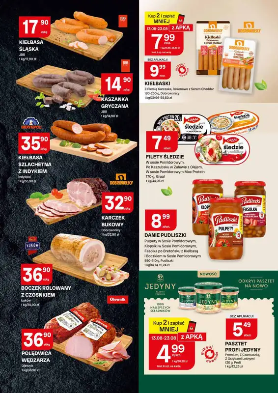 Chorten - gazetka promocyjna Gazetka Podlaskie Market od czwartku 13.08 do niedzieli 23.08 - strona 3
