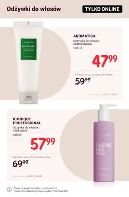 Rossmann - gazetka promocyjna Super ceny na pielęgnację włosów! od poniedziałku 10.08 do środy 12.08 - strona 5