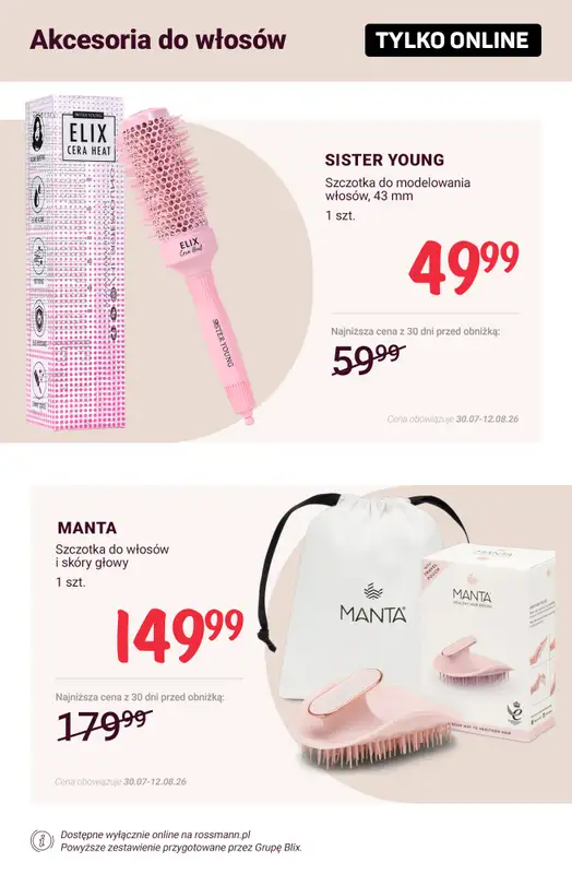Rossmann - gazetka promocyjna Super ceny na pielęgnację włosów! od poniedziałku 10.08 do środy 12.08 - strona 10