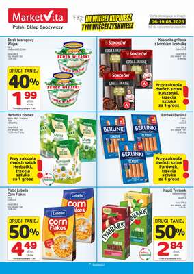 Marketvita - gazetka promocyjna Wielosztuki  do środy 19.08