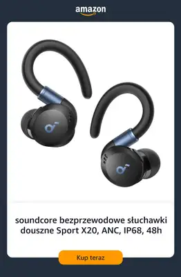 Amazon - gazetka promocyjna Do -50% na markę Anker od poniedziałku 10.08  - strona 8