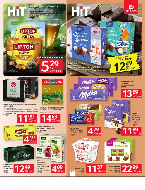 Selgros - gazetka promocyjna Oferta spożywcza od czwartku 13.08 do środy 26.08 - strona 16