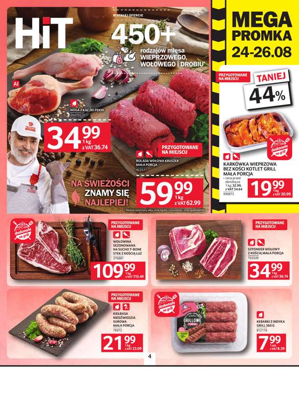 Selgros - gazetka promocyjna Oferta spożywcza od czwartku 13.08 do środy 26.08 - strona 4