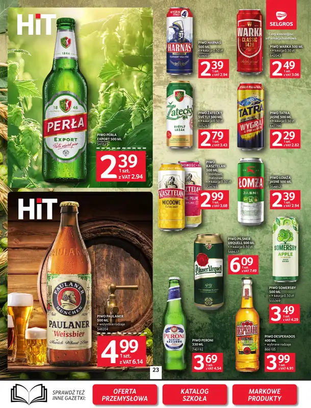 Selgros - gazetka promocyjna Oferta spożywcza od czwartku 13.08 do środy 26.08 - strona 23