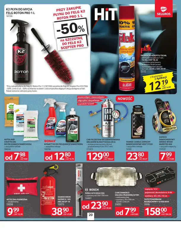 Selgros - gazetka promocyjna Oferta przemysłowa od czwartku 13.08 do środy 26.08 - strona 22