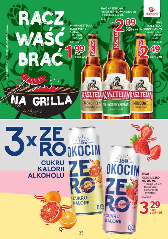 Selgros - gazetka promocyjna Katalog Markowe Produkty od czwartku 13.08 do środy 26.08 - strona 23