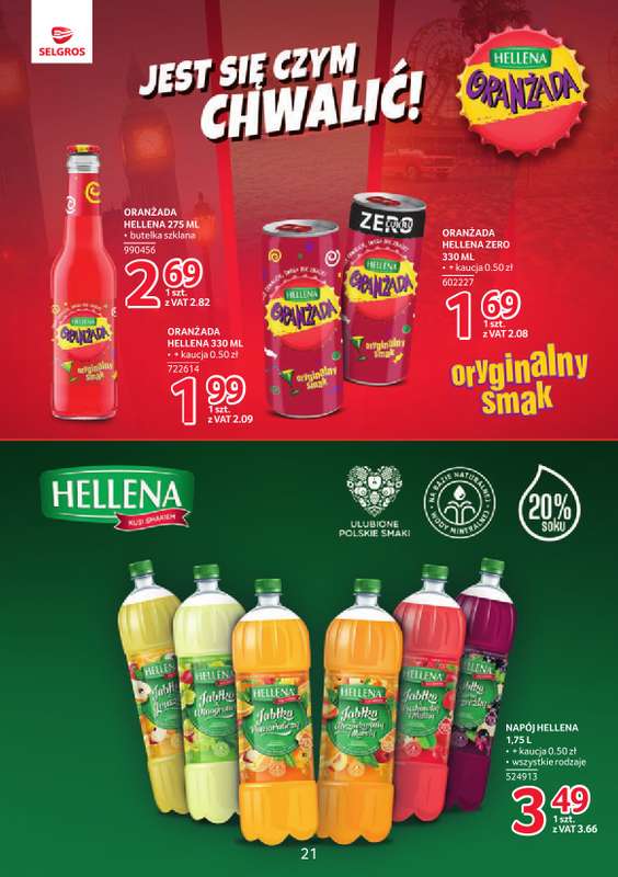 Selgros - gazetka promocyjna Katalog Markowe Produkty od czwartku 13.08 do środy 26.08 - strona 21