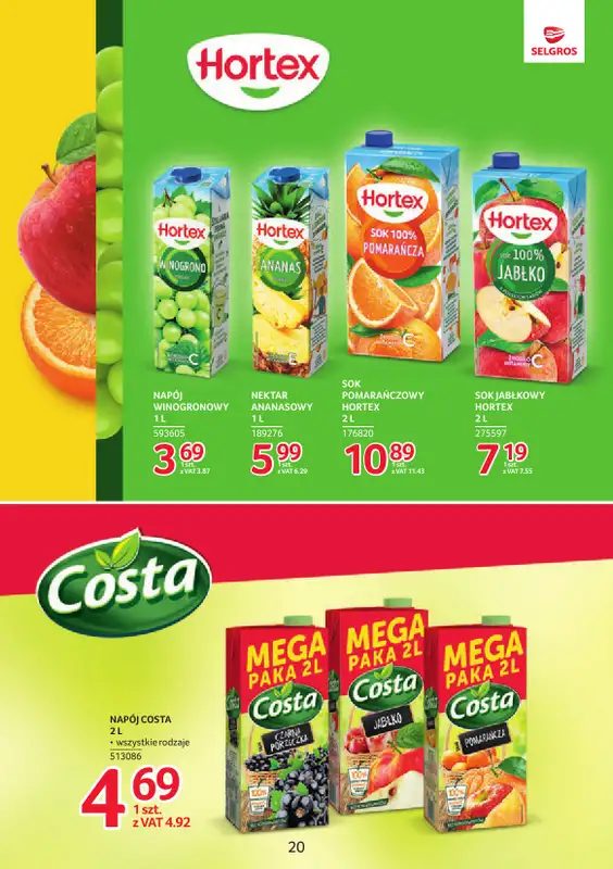 Selgros - gazetka promocyjna Katalog Markowe Produkty od czwartku 13.08 do środy 26.08 - strona 20