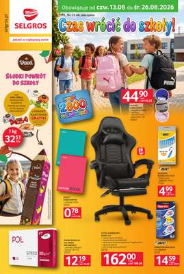 Selgros - gazetka promocyjna Katalog Szkoła od czwartku 13.08 do środy 26.08