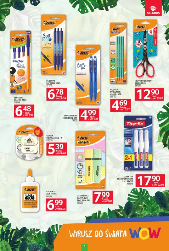 Selgros - gazetka promocyjna Katalog Szkoła od czwartku 13.08 do środy 26.08 - strona 5
