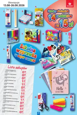 Selgros - gazetka promocyjna Katalog Szkoła od czwartku 13.08 do środy 26.08 - strona 30