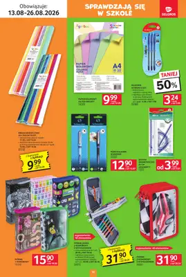 Selgros - gazetka promocyjna Katalog Szkoła od czwartku 13.08 do środy 26.08 - strona 16