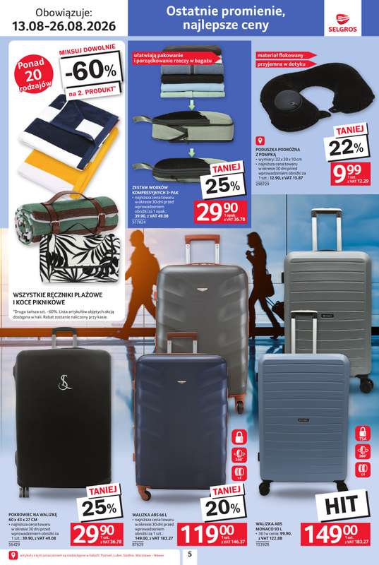 Selgros - gazetka promocyjna Katalog Hot Summer Black Weeks od czwartku 13.08 do środy 26.08 - strona 5