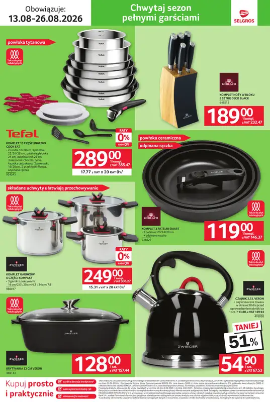 Selgros - gazetka promocyjna Katalog Hot Summer Black Weeks od czwartku 13.08 do środy 26.08 - strona 8