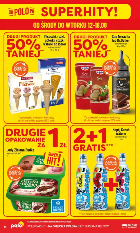 POLOmarket - gazetka promocyjna Gazetka od środy 12.08 do wtorku 18.08 - strona 10
