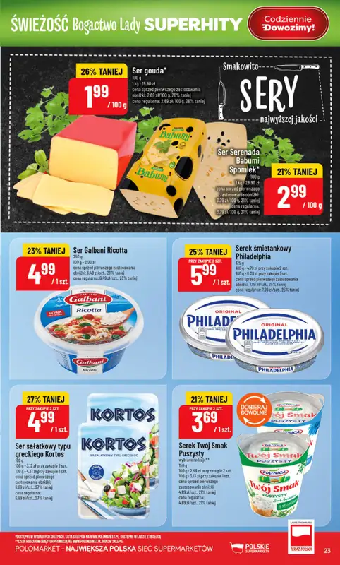 POLOmarket - gazetka promocyjna Gazetka od środy 12.08 do wtorku 18.08 - strona 23