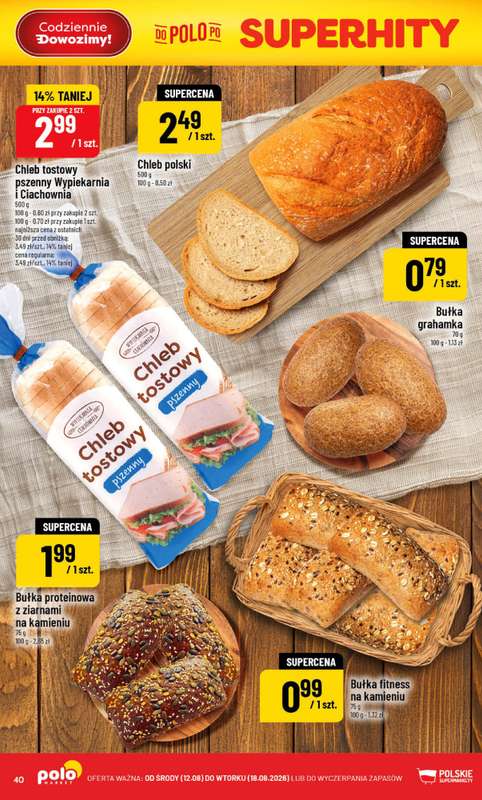 POLOmarket - gazetka promocyjna Gazetka od środy 12.08 do wtorku 18.08 - strona 40