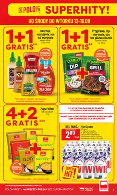 POLOmarket - gazetka promocyjna Gazetka od środy 12.08 do wtorku 18.08 - strona 7