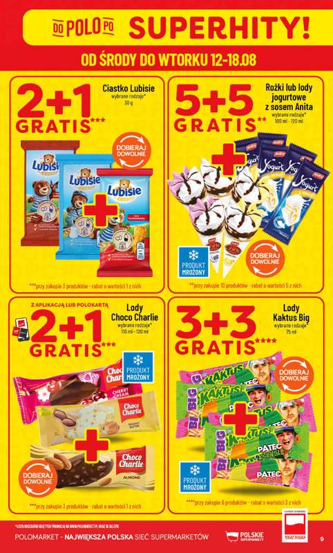 POLOmarket - gazetka promocyjna Gazetka od środy 12.08 do wtorku 18.08 - strona 9