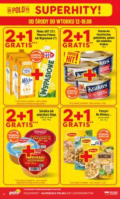 POLOmarket - gazetka promocyjna Gazetka od środy 12.08 do wtorku 18.08 - strona 6