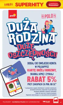 POLOmarket - gazetka promocyjna Gazetka od środy 12.08 do wtorku 18.08 - strona 47