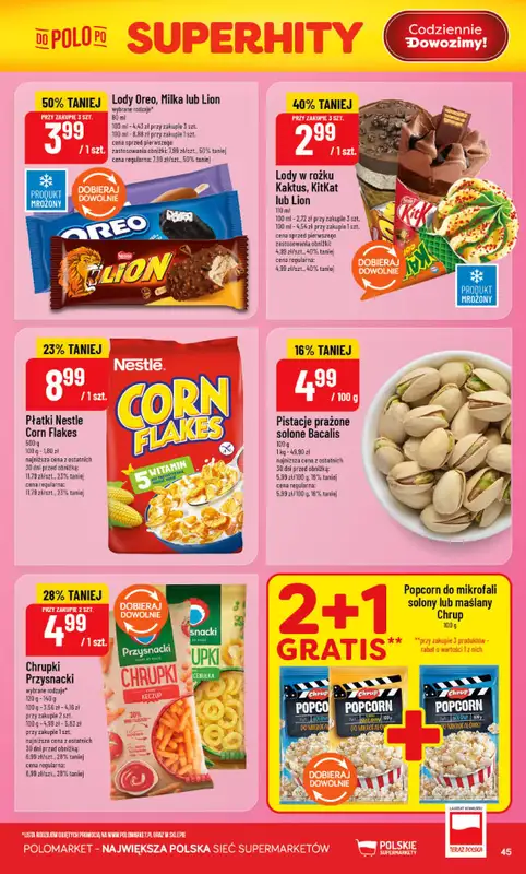 POLOmarket - gazetka promocyjna Gazetka od środy 12.08 do wtorku 18.08 - strona 45