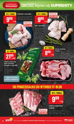 POLOmarket - gazetka promocyjna Gazetka od środy 12.08 do wtorku 18.08 - strona 20