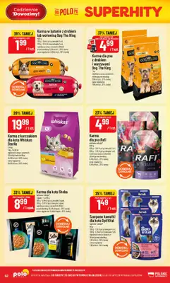 POLOmarket - gazetka promocyjna Gazetka od środy 12.08 do wtorku 18.08 - strona 62
