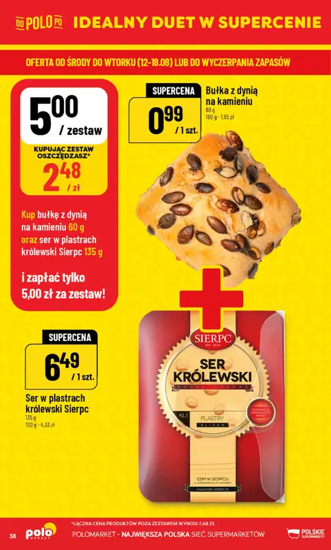POLOmarket - gazetka promocyjna Gazetka od środy 12.08 do wtorku 18.08 - strona 38