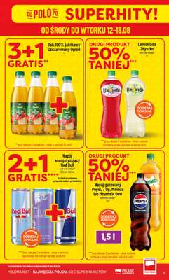 POLOmarket - gazetka promocyjna Gazetka od środy 12.08 do wtorku 18.08 - strona 11