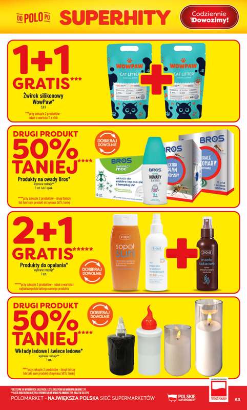 POLOmarket - gazetka promocyjna Gazetka od środy 12.08 do wtorku 18.08 - strona 63