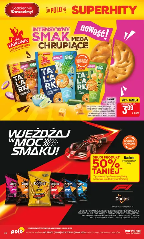 POLOmarket - gazetka promocyjna Gazetka od środy 12.08 do wtorku 18.08 - strona 46
