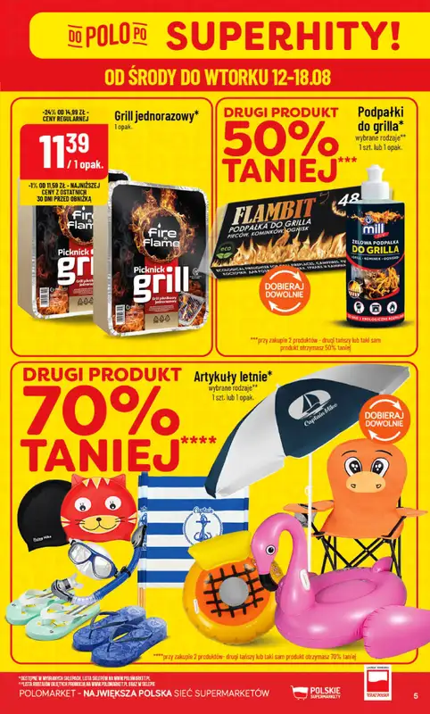 POLOmarket - gazetka promocyjna Gazetka od środy 12.08 do wtorku 18.08 - strona 5