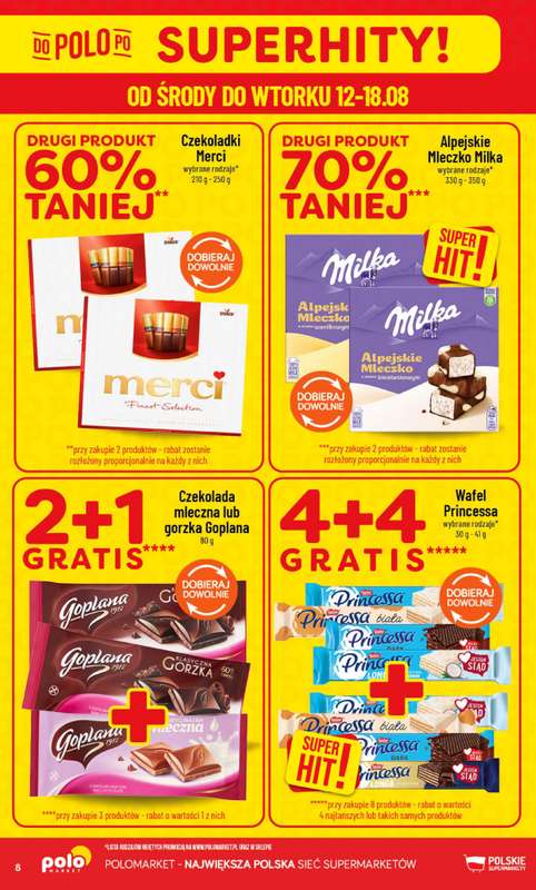 POLOmarket - gazetka promocyjna Gazetka od środy 12.08 do wtorku 18.08 - strona 8