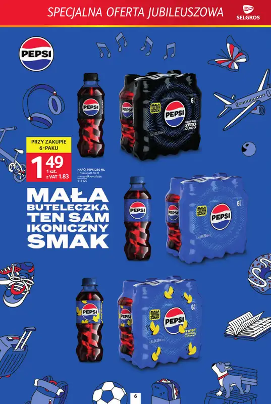 Selgros - gazetka promocyjna Specjalna oferta jubileuszowa od czwartku 13.08 do środy 26.08 - strona 6