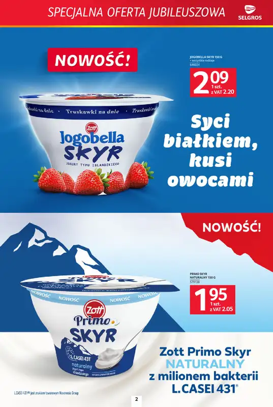 Selgros - gazetka promocyjna Specjalna oferta jubileuszowa od czwartku 13.08 do środy 26.08 - strona 2