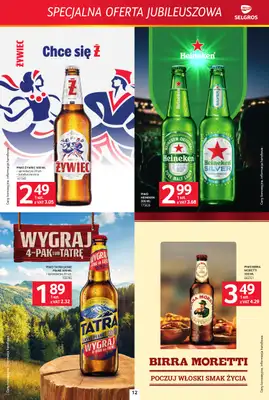 Selgros - gazetka promocyjna Specjalna oferta jubileuszowa od czwartku 13.08 do środy 26.08 - strona 12