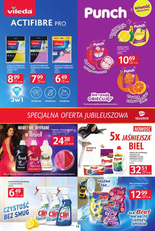 Selgros - gazetka promocyjna Specjalna oferta jubileuszowa od czwartku 13.08 do środy 26.08 - strona 14
