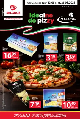 Selgros - gazetka promocyjna Specjalna oferta jubileuszowa od czwartku 13.08 do środy 26.08