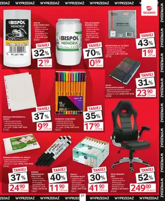 Selgros - gazetka promocyjna Katalog Wyprzedaż od czwartku 13.08 do środy 26.08 - strona 21