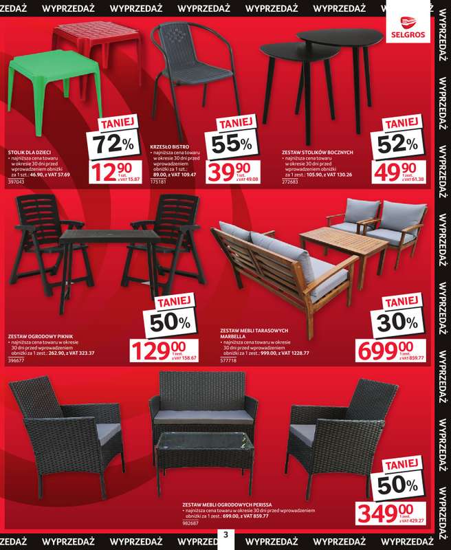 Selgros - gazetka promocyjna Katalog Wyprzedaż od czwartku 13.08 do środy 26.08 - strona 3