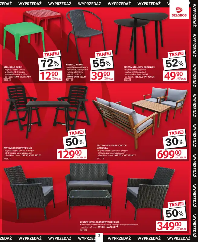 Selgros - gazetka promocyjna Katalog Wyprzedaż od czwartku 13.08 do środy 26.08 - strona 3