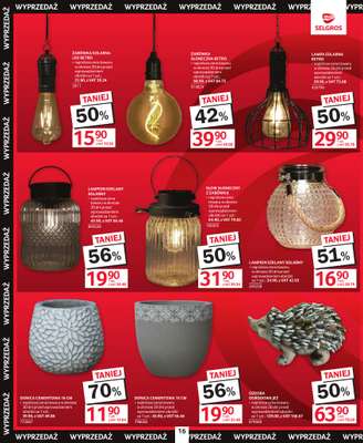 Selgros - gazetka promocyjna Katalog Wyprzedaż od czwartku 13.08 do środy 26.08 - strona 16