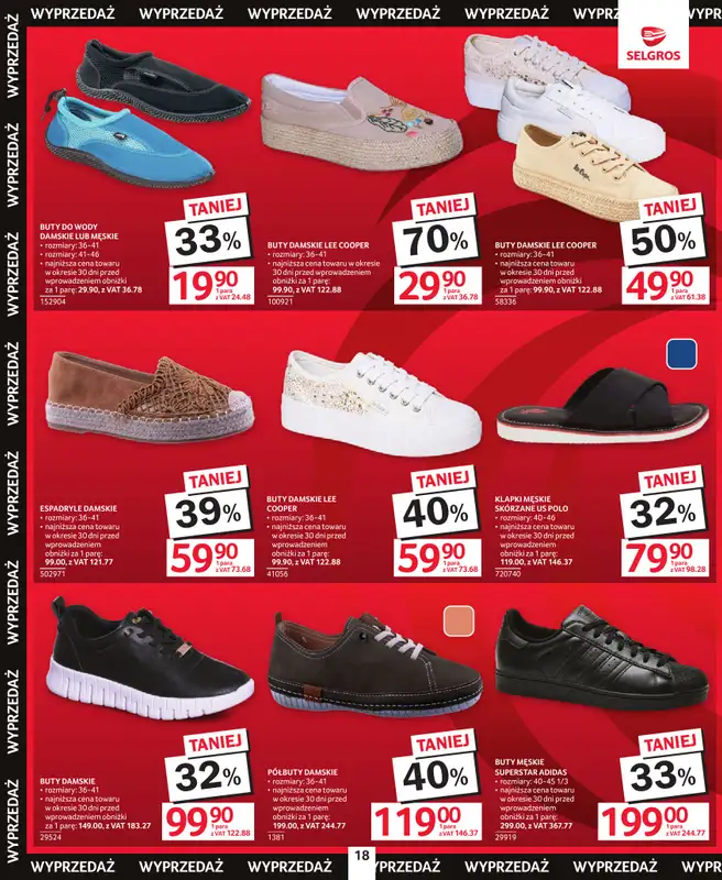 Selgros - gazetka promocyjna Katalog Wyprzedaż od czwartku 13.08 do środy 26.08 - strona 18