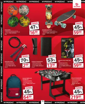 Selgros - gazetka promocyjna Katalog Wyprzedaż od czwartku 13.08 do środy 26.08 - strona 10