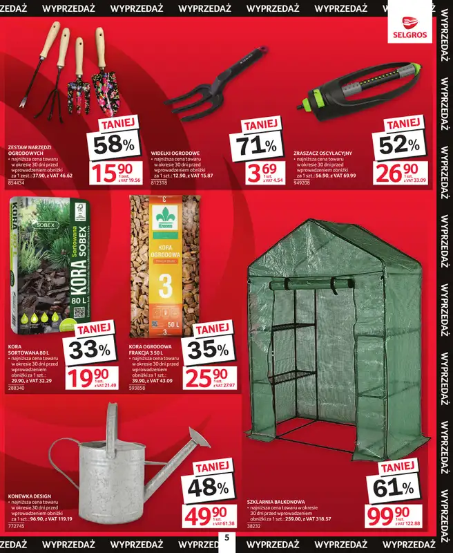 Selgros - gazetka promocyjna Katalog Wyprzedaż od czwartku 13.08 do środy 26.08 - strona 5
