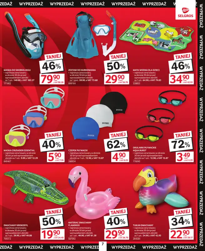 Selgros - gazetka promocyjna Katalog Wyprzedaż od czwartku 13.08 do środy 26.08 - strona 7