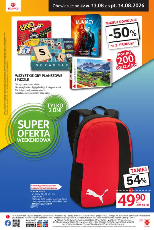 Selgros - gazetka promocyjna Oferta weekendowa od czwartku 13.08 do piątku 14.08 - strona 2